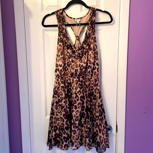 Dynamite leopard dress